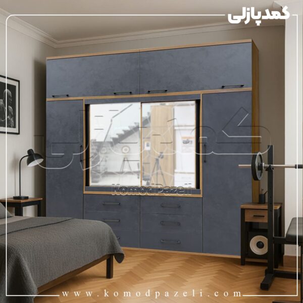 کمد دیواری مدل دیانا - عرض 220 یا 240 (10 تکه)