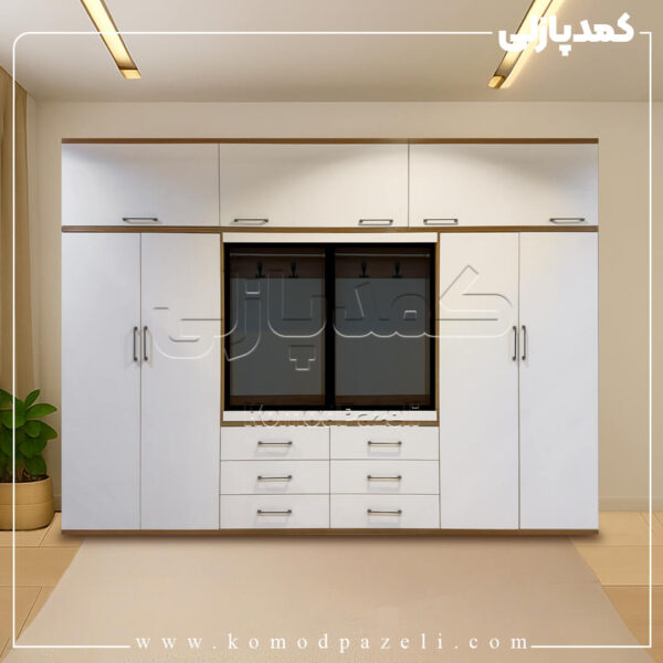 کمد دیواری مدل دیاکو - عرض 320 یا 340 (15 تکه)